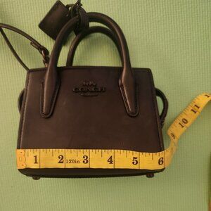 Coach leather mini Andrea purse bag
